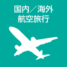 国内／海外 航空旅行